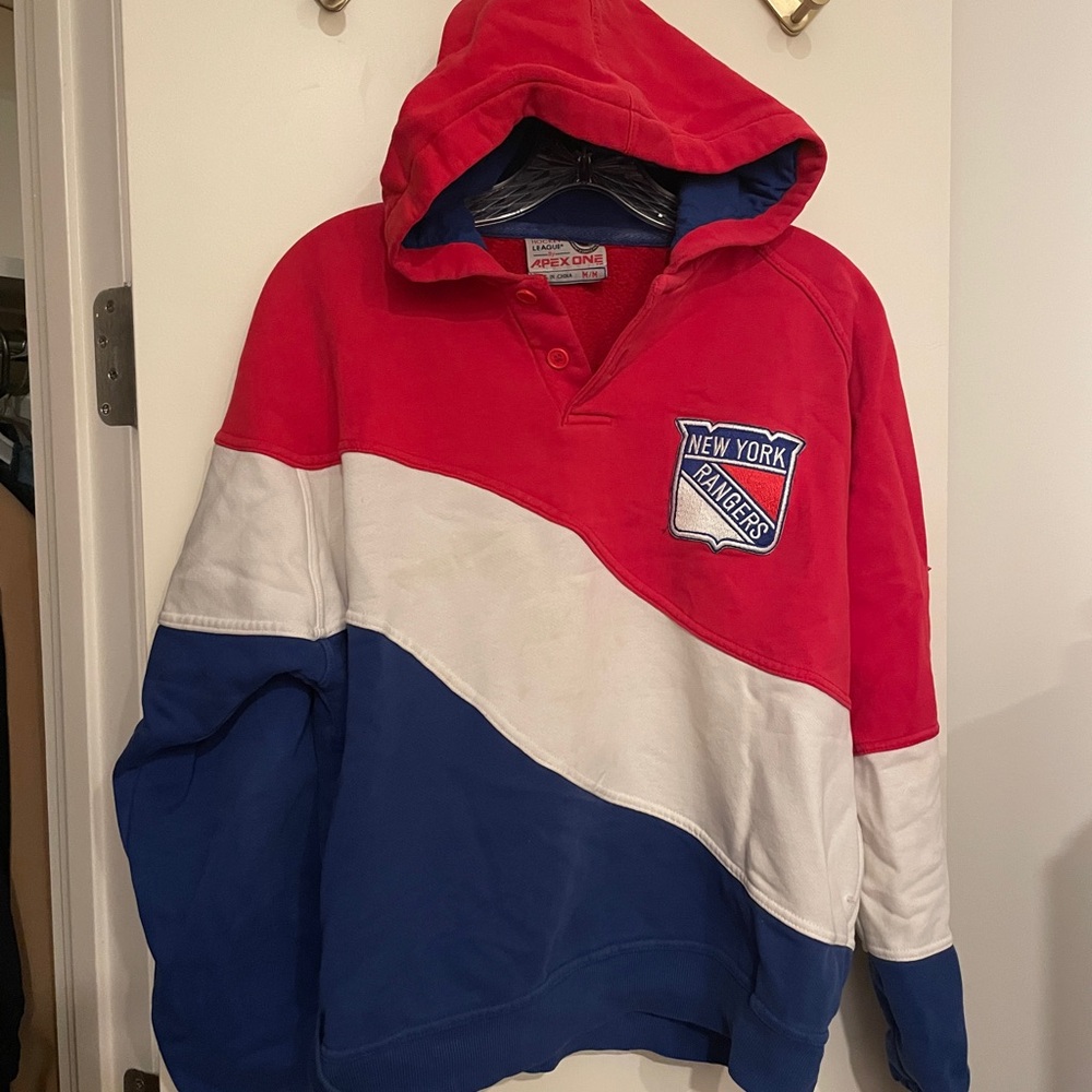 Vintage New York Rangers Hoodie